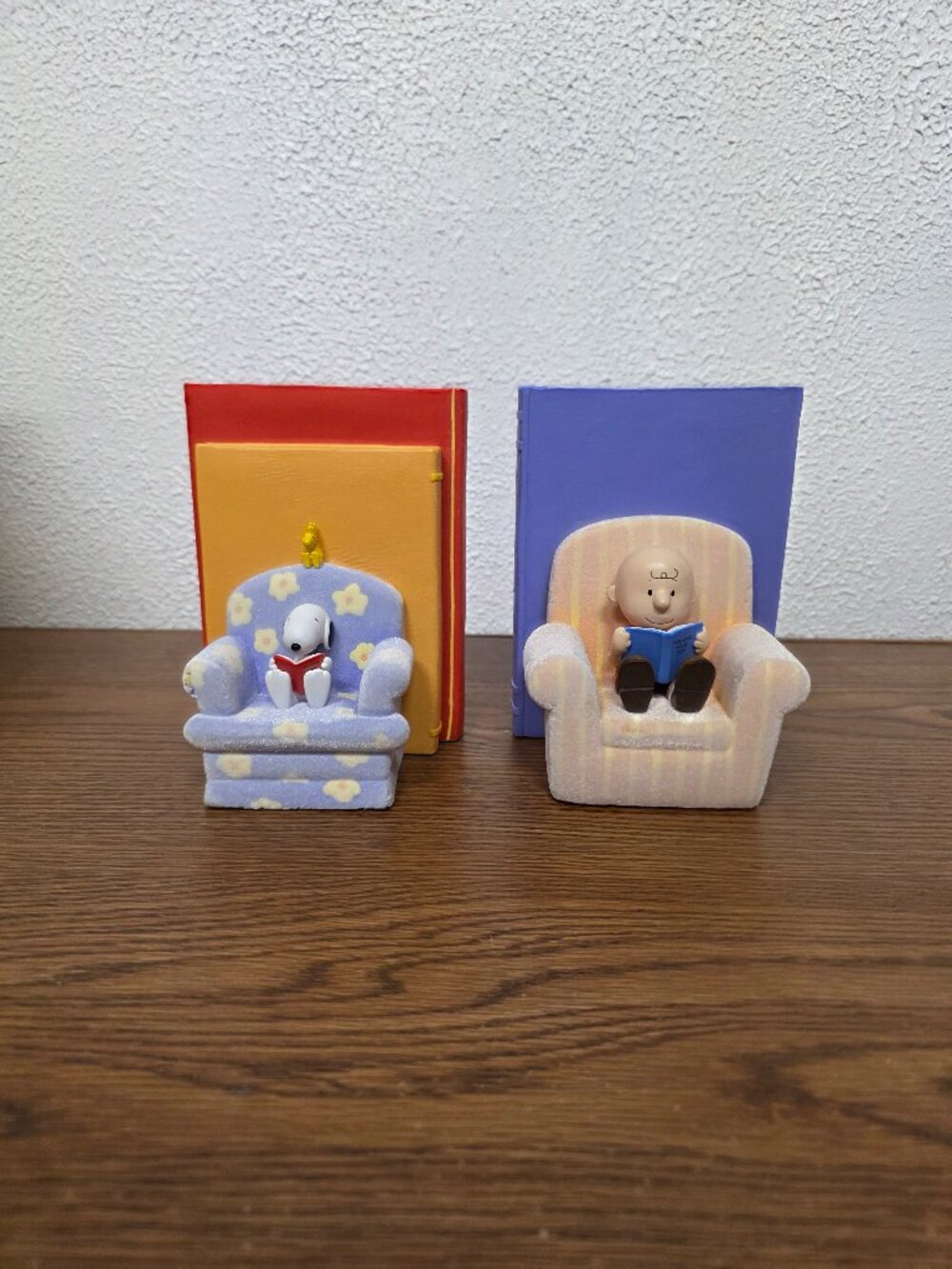 Collectible and Vintage 2002 Hallmark Peanuts "By The Book" Bookends - NIB